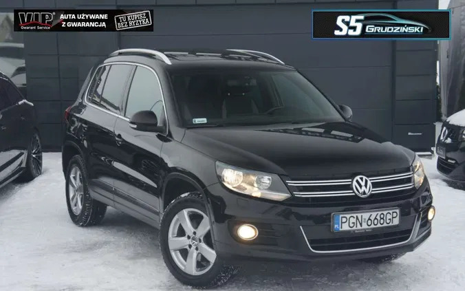 wielkopolskie Volkswagen Tiguan cena 58900 przebieg: 132000, rok produkcji 2013 z Koszalin